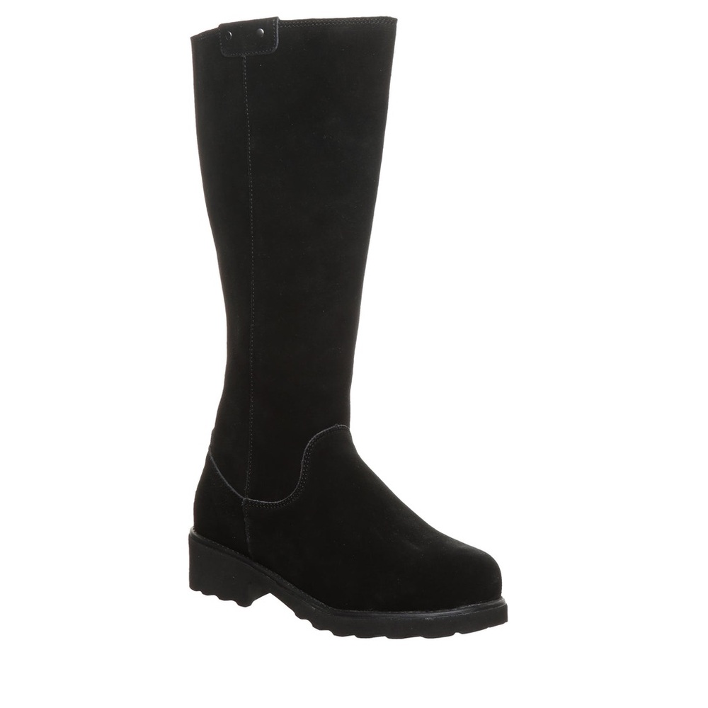 BearPaw Black Over-the-Knee Suede Boots - Picture 5 of 8